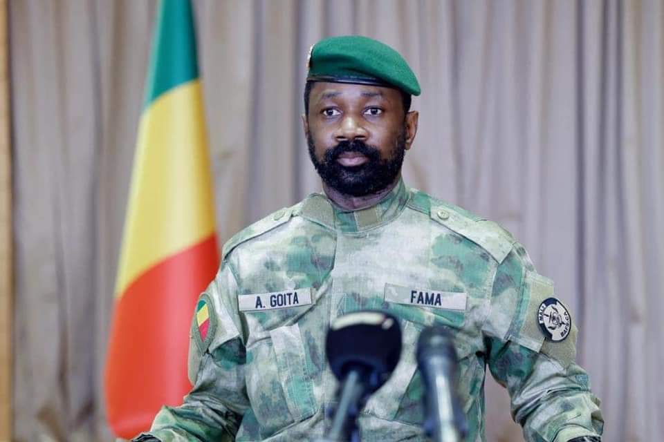 ” Comme vous le savez, la Communauté Economique des Etats de l’Afrique de l’Ouest (CEDEAO) a prononcé hier 9 janvier 2022 des sanctions contre le Mali lors du Sommet d’Accra” Pdt Assimi Goïta