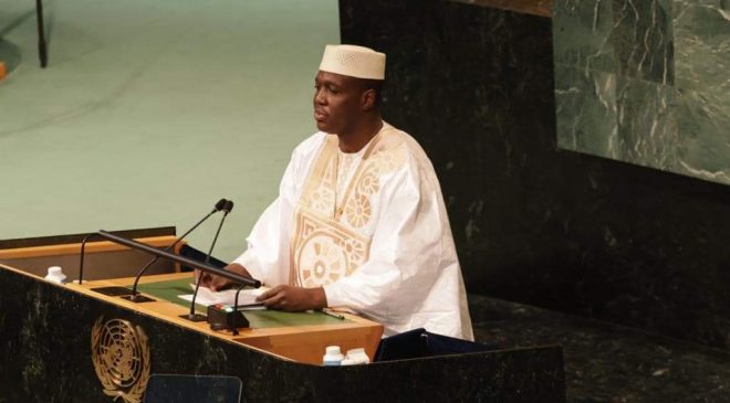 Discours du Colonel Abdoulaye MAIGA Premier ministre p.i, Chef du Gouvernement du Mali, à l’occasion du Débat général de la 77ème Session ordinaire de l’Assemblée générale des Nations Unies