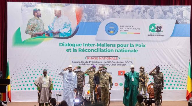 Ouverture de la phase finale du Dialogue Inter-Maliens pour la Paix et la Réconciliation nationale sous la présidence de SE le Colonel Assimi GOÏTA