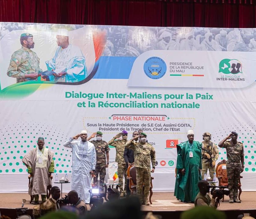 Ouverture de la phase finale du Dialogue Inter-Maliens pour la Paix et la Réconciliation nationale sous la présidence de SE le Colonel Assimi GOÏTA